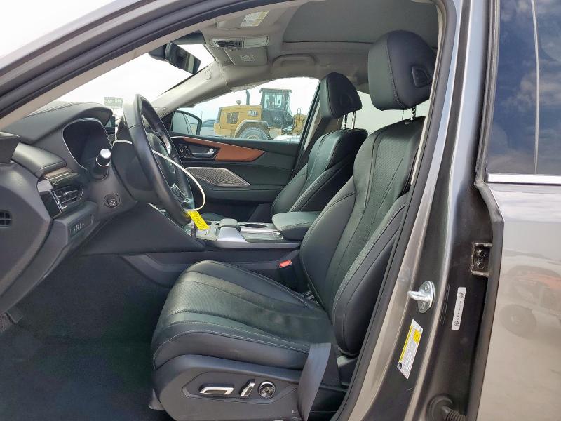 5J8YD9H44NL011433 - 2022 ACURA MDX TECHNOLOGY Szary zdjęcie 7
