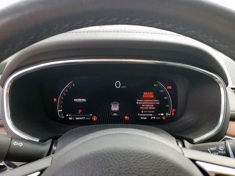 5J8YD9H44NL011433 - 2022 ACURA MDX TECHNOLOGY Szary zdjęcie 9