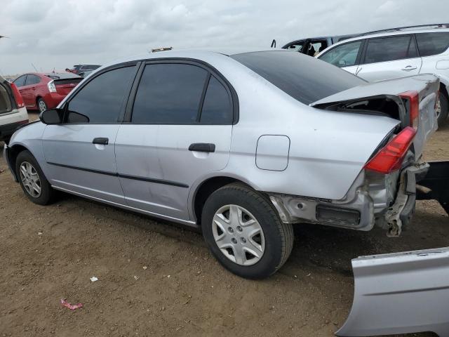 1HGES16305L020487 - 2005 HONDA CIVIC DX VP ვერცხლისფერი ფოტო 2