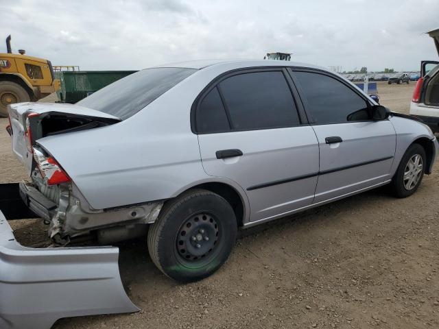1HGES16305L020487 - 2005 HONDA CIVIC DX VP ვერცხლისფერი ფოტო 3