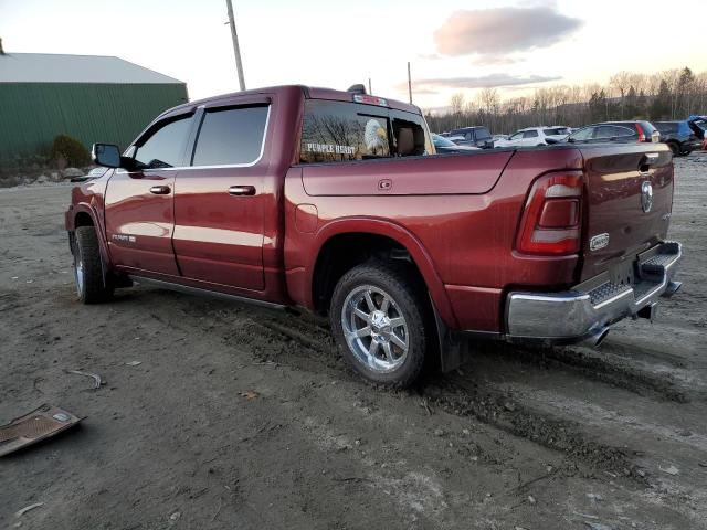 1C6SRFKT5KN679477 - 2019 RAM 1500 LONGHORN RED photo 2