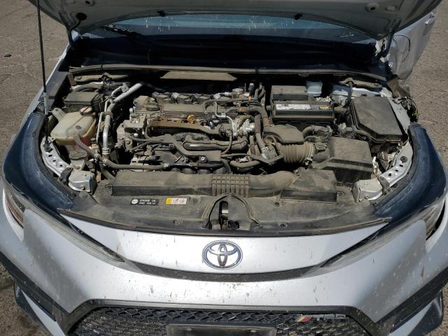 5YFP4MCE9MP074160 - 2021 TOYOTA COROLLA SE SILVER photo 11