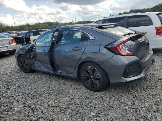 SHHFK7H76JU417901 - 2018 HONDA CIVIC EXL Szary zdjęcie 2