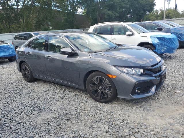 SHHFK7H76JU417901 - 2018 HONDA CIVIC EXL Szary zdjęcie 4