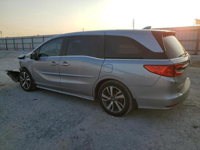 5FNRL6H85NB039915 - 2022 HONDA ODYSSEY TOURING SILVER photo 2