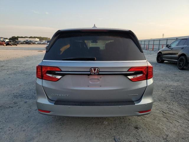 5FNRL6H85NB039915 - 2022 HONDA ODYSSEY TOURING SILVER photo 6