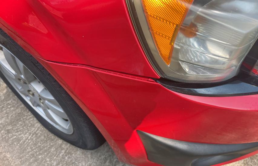 1G1JC5SHXF4127411 - 2015 CHEVROLET SONIC LT RED photo 11