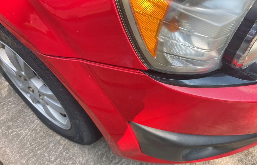 1G1JC5SHXF4127411 - 2015 CHEVROLET SONIC LT RED photo 12