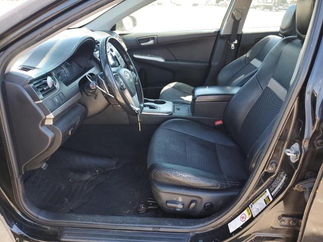 4T1BF1FK9CU133497 - 2012 TOYOTA CAMRY BASE BLACK photo 7