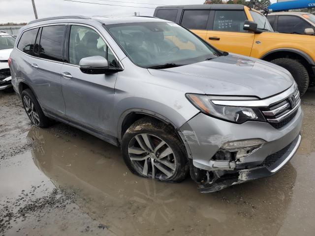 5FNYF6H09HB027106 - 2017 HONDA PILOT ELITE SILVER photo 4