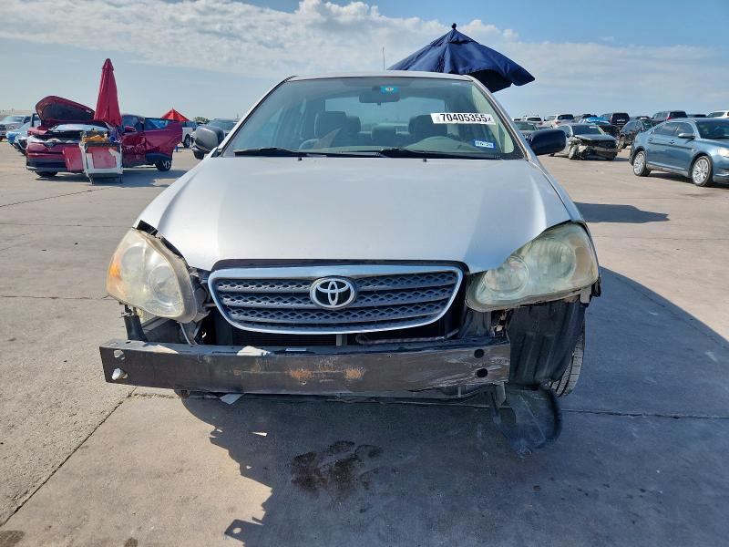 1NXBR32E65Z536679 - 2005 TOYOTA COROLLA CE Gümüş foto 5