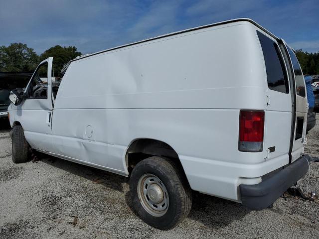 1FTRE14W45HA00895 - 2005 FORD ECONOLINE E150 VAN WHITE photo 2