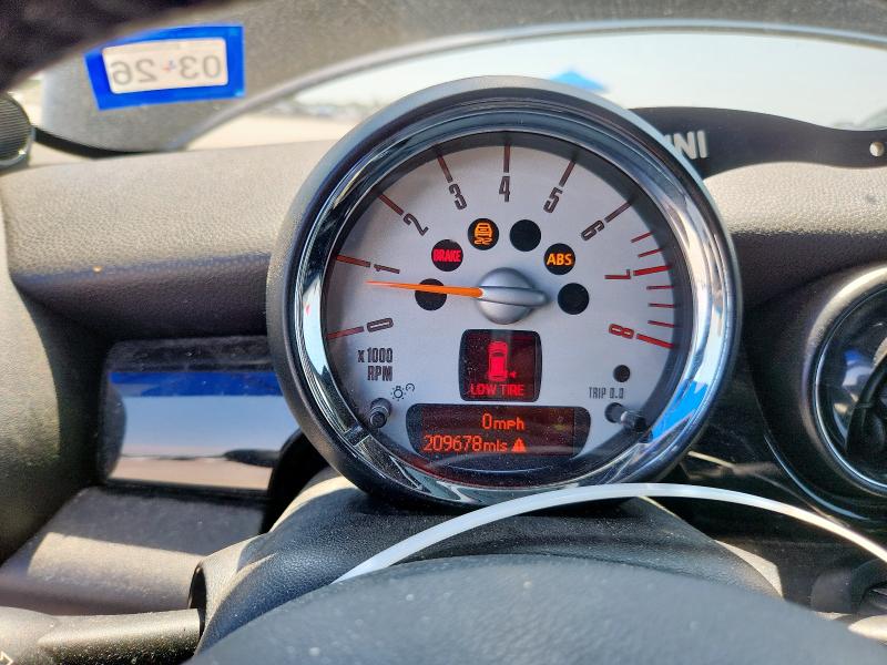 WMWSV3C55CTY26426 - 2012 MINI COOPER S BLACK photo 9