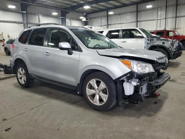 JF2SJADC0FH842171 - 2015 SUBARU FORESTER 2.5I PREMIUM SILVER photo 4