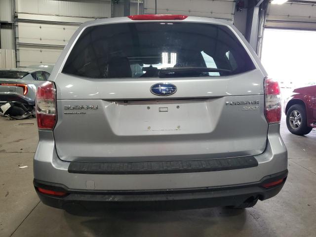 JF2SJADC0FH842171 - 2015 SUBARU FORESTER 2.5I PREMIUM SILVER photo 6