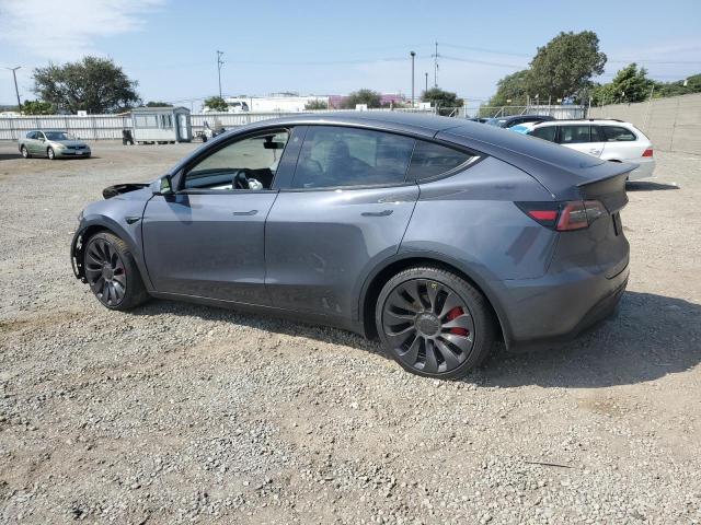 7SAYGDEF4NF447543 - 2022 TESLA MODEL Y GRAY photo 2