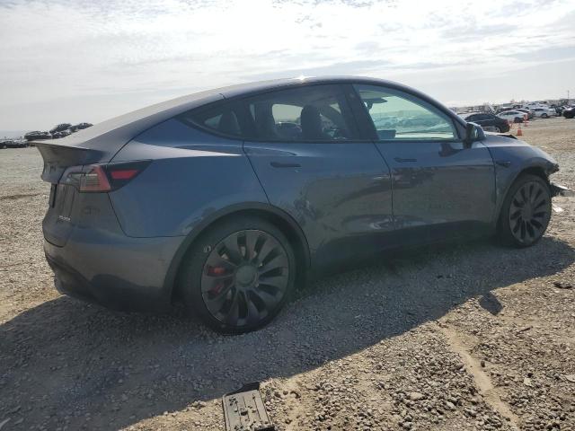 7SAYGDEF4NF447543 - 2022 TESLA MODEL Y GRAY photo 3