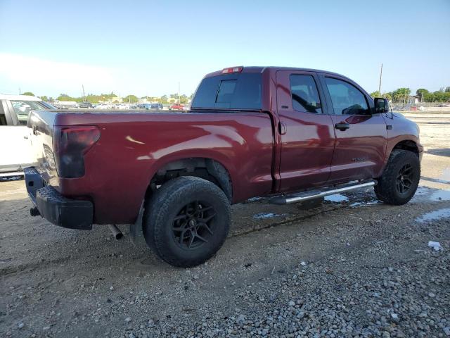5TBRT54167S456437 - 2007 TOYOTA TUNDRA DOUBLE CAB SR5 BURGUNDY photo 3