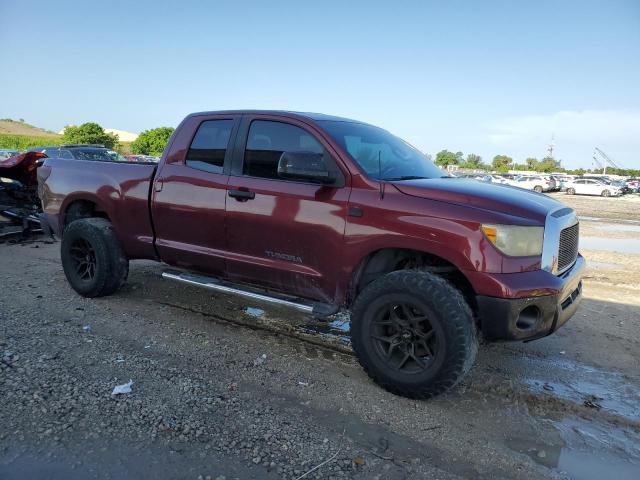 5TBRT54167S456437 - 2007 TOYOTA TUNDRA DOUBLE CAB SR5 BURGUNDY photo 4