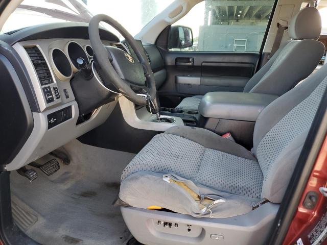 5TBRT54167S456437 - 2007 TOYOTA TUNDRA DOUBLE CAB SR5 BURGUNDY photo 7
