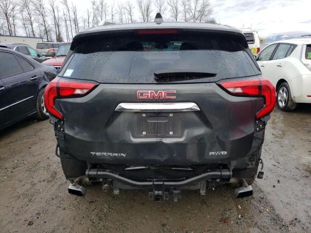 3GKALXEX2JL165938 - 2018 GMC TERRAIN DENALI GRAY photo 6