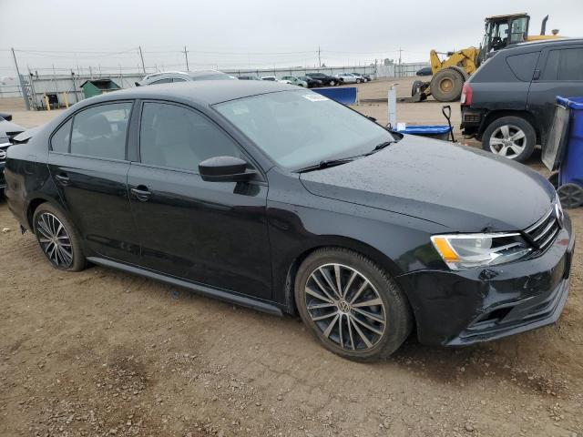 3VWD17AJ2FM327176 - 2015 VOLKSWAGEN JETTA SE BLACK photo 4