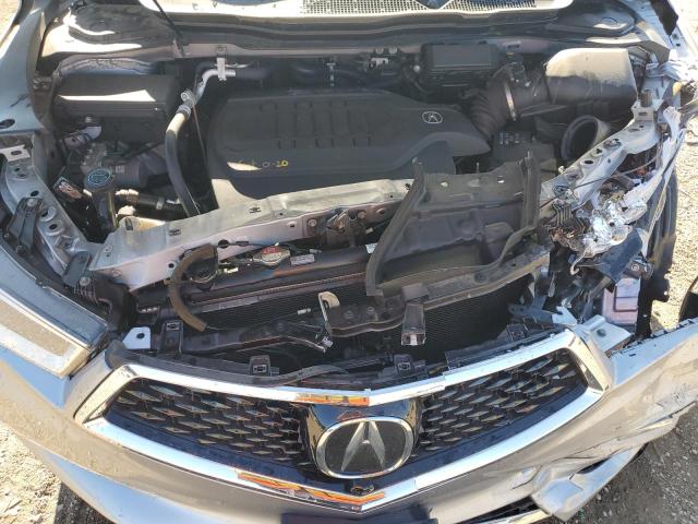 5FRYD4H80HB013111 - 2017 ACURA MDX ADVANCE SILVER photo 12