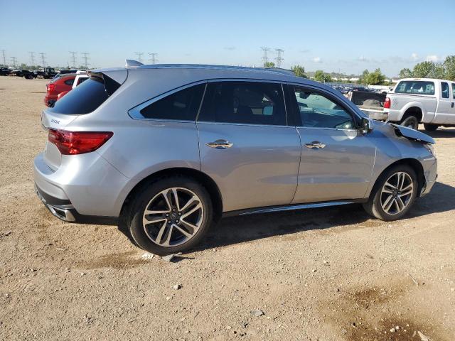 5FRYD4H80HB013111 - 2017 ACURA MDX ADVANCE SILVER photo 3