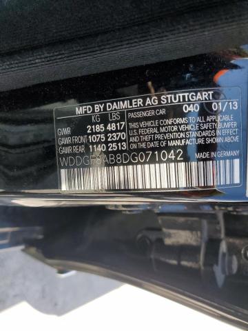 WDDGF8AB8DG071042 - 2013 MERCEDES-BENZ C 300 4MATIC BLACK photo 13