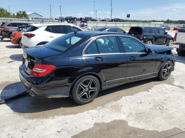 WDDGF8AB8DG071042 - 2013 MERCEDES-BENZ C 300 4MATIC BLACK photo 3