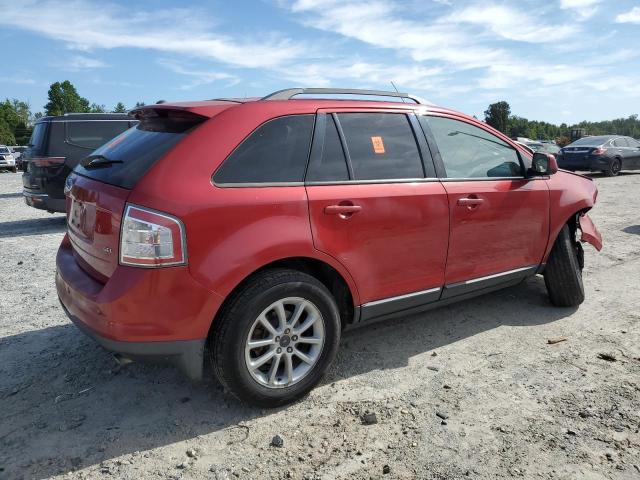 2FMDK38C87BA48720 - 2007 FORD EDGE SEL RED photo 3