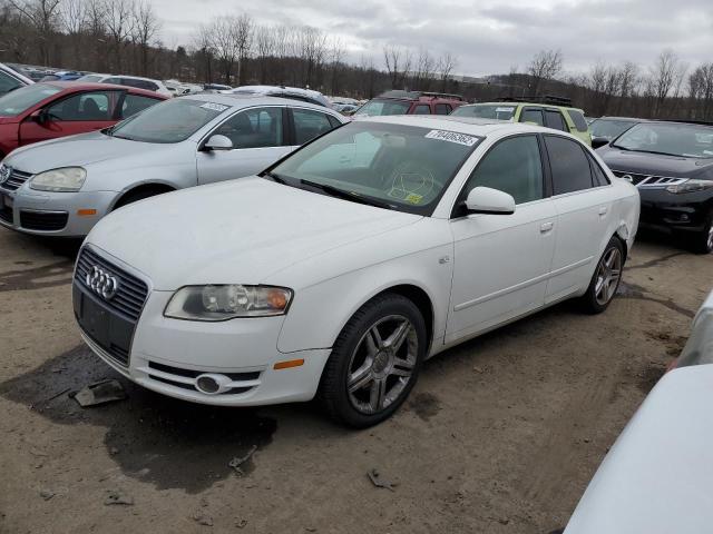 WAUDF78E17A232567 - 2007 AUDI A4 2.0T QUATTRO WHITE photo 1