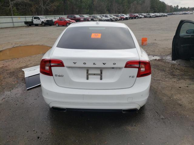 YV140MFK1F2338211 - 2015 VOLVO S60 PREMIE WHITE photo 6