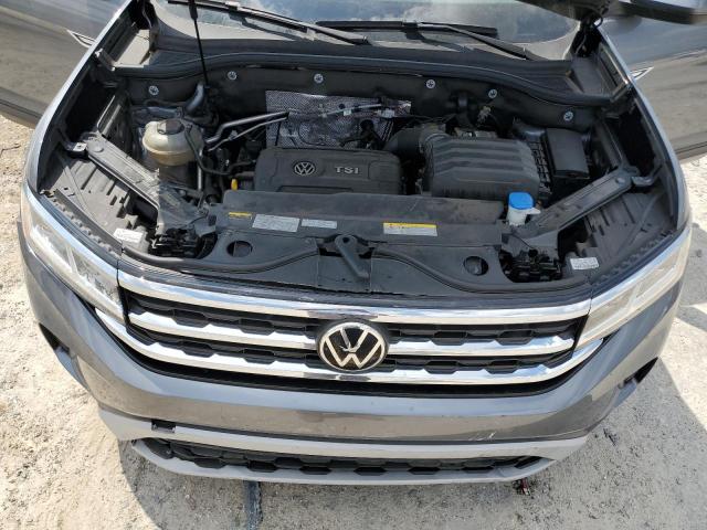 1V2WC2CA1MC215164 - 2021 VOLKSWAGEN ATLAS CROS SE Մոխրագույն լուսանկար 12