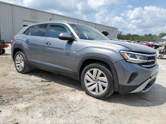 1V2WC2CA1MC215164 - 2021 VOLKSWAGEN ATLAS CROS SE Մոխրագույն լուսանկար 4