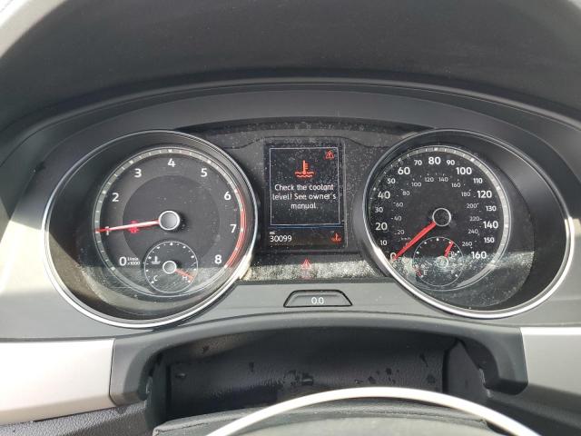 1V2WC2CA1MC215164 - 2021 VOLKSWAGEN ATLAS CROS SE Մոխրագույն լուսանկար 9