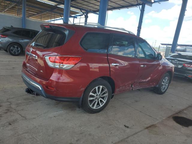 5N1AR2MN7DC615852 - 2013 NISSAN PATHFINDER S برغندي صورة 3