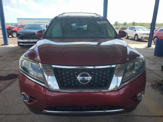 5N1AR2MN7DC615852 - 2013 NISSAN PATHFINDER S برغندي صورة 5