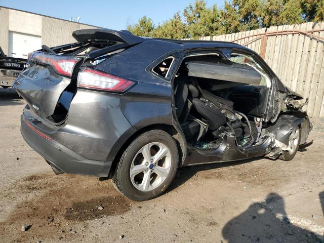 2FMPK4G94JBB95200 - 2018 FORD EDGE SE GRAY photo 3