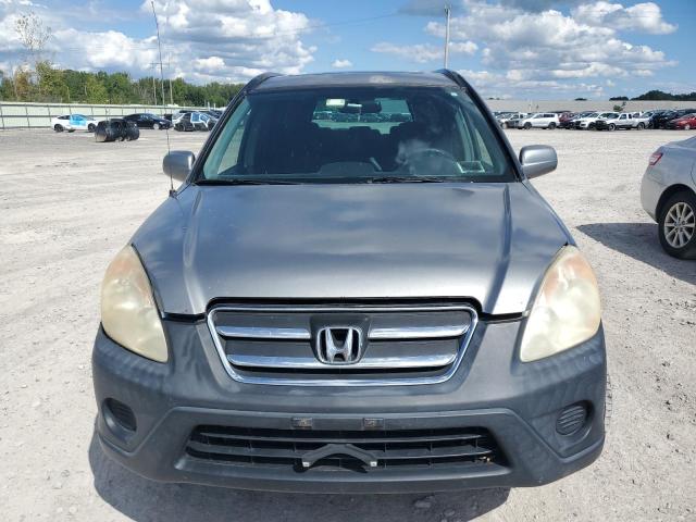 JHLRD78886C025771 - 2006 HONDA CR-V EX GRAY photo 5