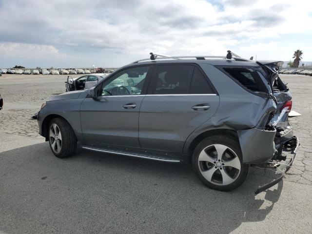4JGDA5HB3HA890996 - 2017 MERCEDES-BENZ GLE 350 4MATIC GRAY photo 2