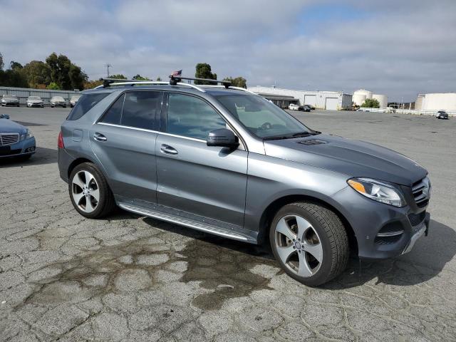 4JGDA5HB3HA890996 - 2017 MERCEDES-BENZ GLE 350 4MATIC GRAY photo 4