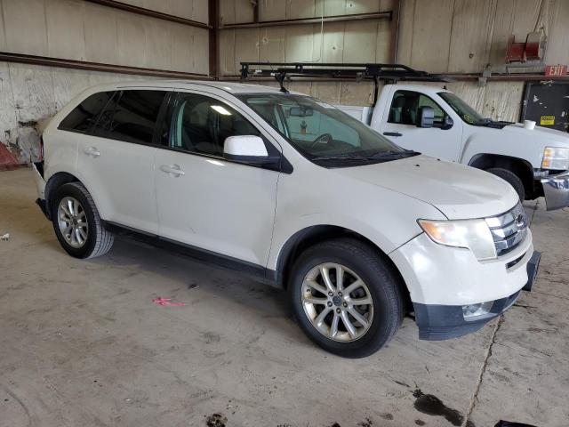 2FMDK3JC7ABA27570 - 2010 FORD EDGE SEL WHITE photo 4