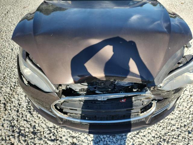 5YJSA1CP9DFP07397 - 2013 TESLA MODEL S Коричневий фото 11