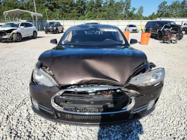 5YJSA1CP9DFP07397 - 2013 TESLA MODEL S Коричневий фото 5