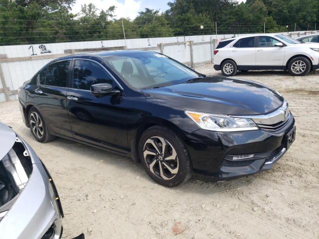 1HGCR2F8XHA133707 - 2017 HONDA ACCORD EXL BLACK photo 4