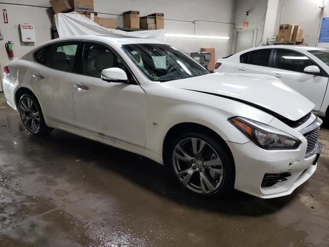 JN1BY1AR6FM562574 - 2015 INFINITI Q70 3.7 WHITE photo 4