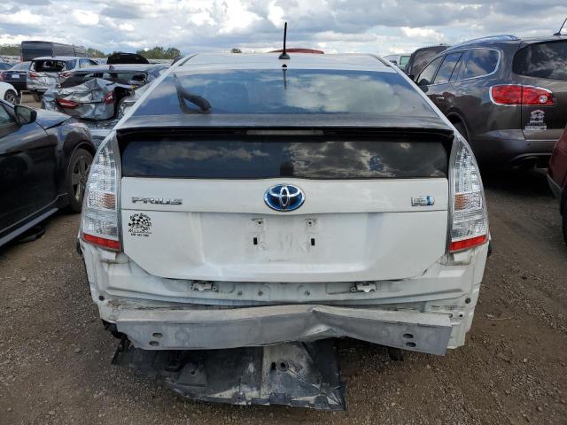 JTDKN3DU3A5177350 - 2010 TOYOTA PRIUS WHITE photo 6