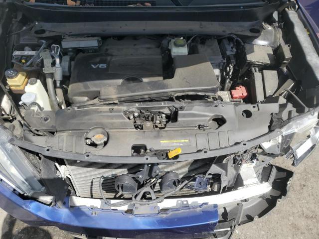 5N1DR2AM1LC621427 - 2020 NISSAN PATHFINDER S ლურჯი ფოტო 12