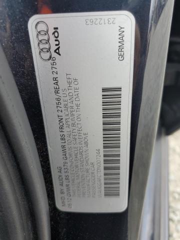 WAUGGAFC7DN007244 - 2013 AUDI A6 PREMIUM PLUS أسود صورة 12